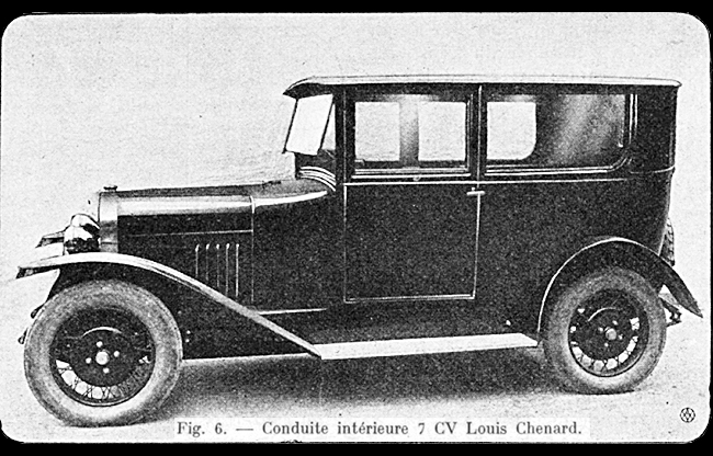 Colombes Louis Chenard conduite intérieur