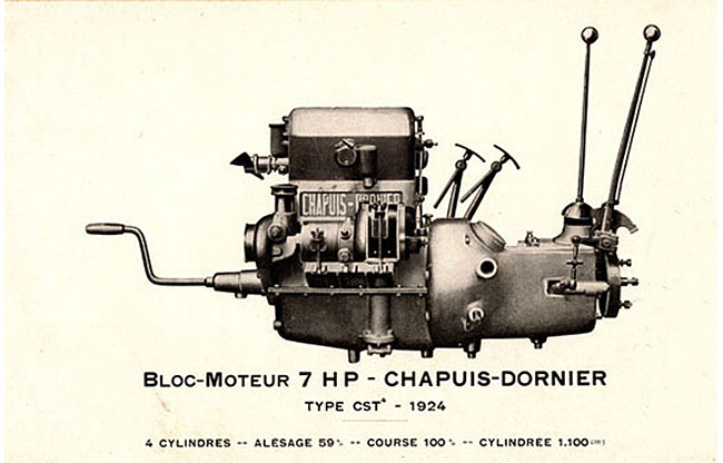Colombes  Louis Chenard moteur Chapuis-Dornier