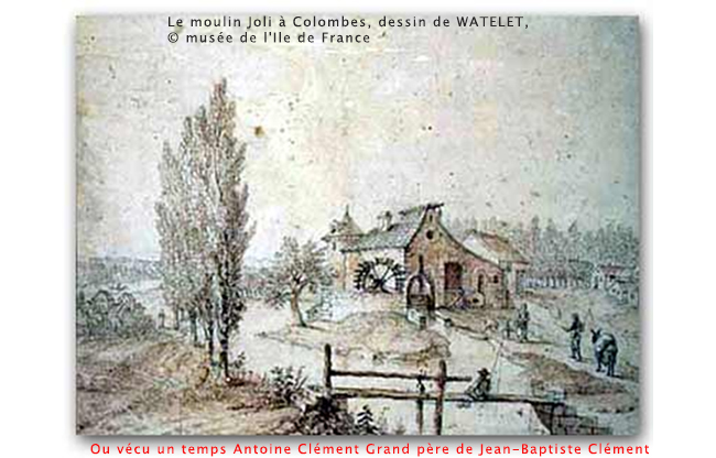 Colombes moulin joli par watelet