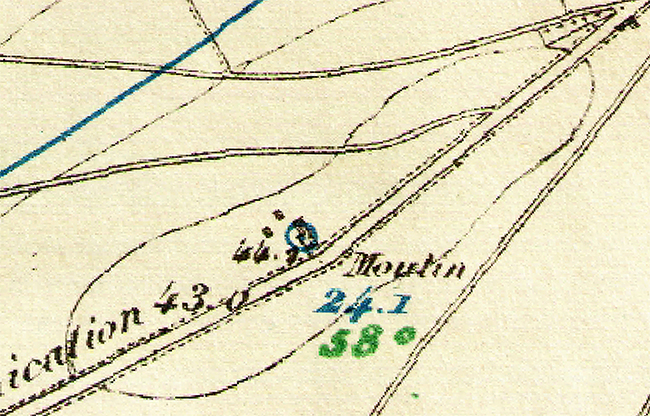 Colombes plan 1862