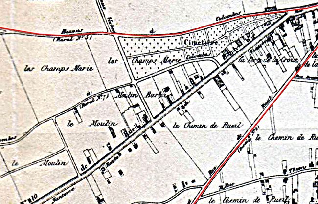 Colombes plan 1895