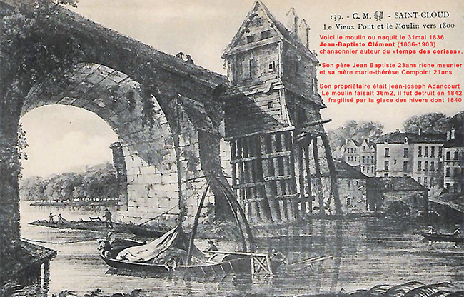 St Cloud le pont 1800