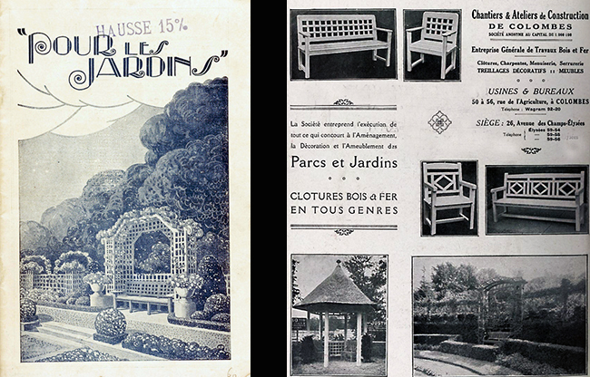 Colombes pour les jardins rue de l'agriculture