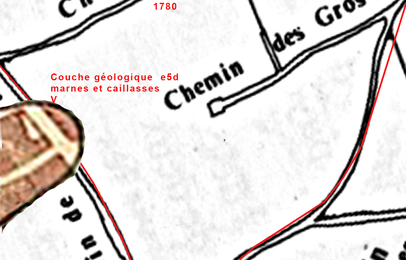 colombes Rue des Gros-Grès 1780