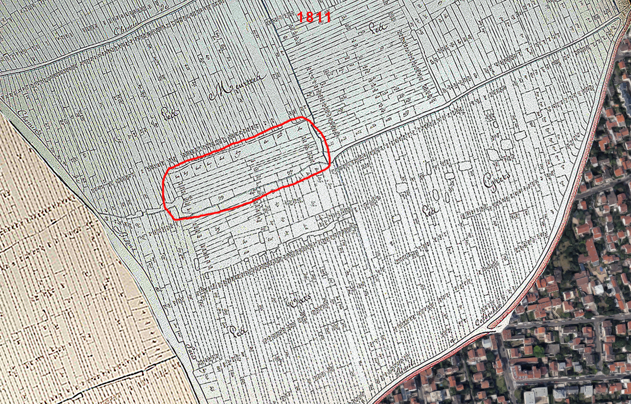 colombes Rue des Gros-Grès 1811