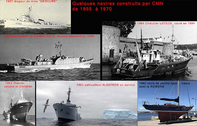 1950-70 les navires CMN