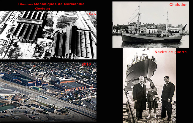 AMIOT et la marine à Cherbourg