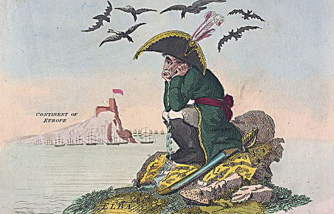 Napo à l'ile d'Elbe