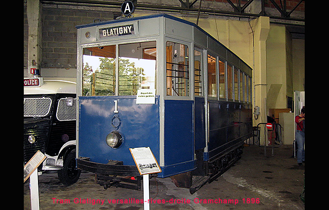 Tram A Versailles 1896