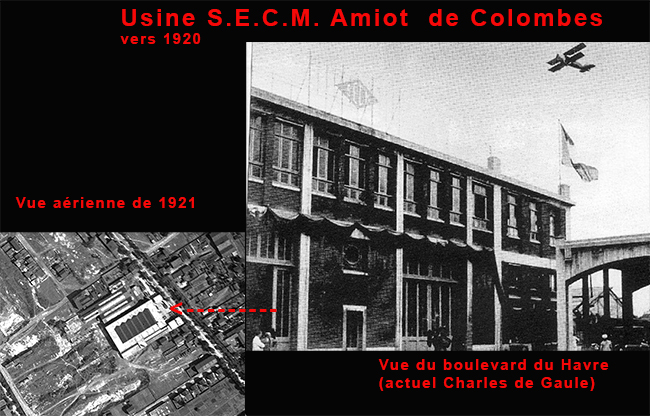 Colombes Usine SECM Amiot