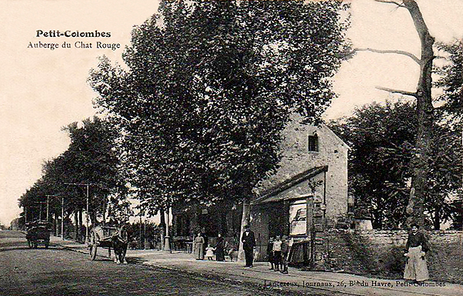 Colombes auberge du chat rouge