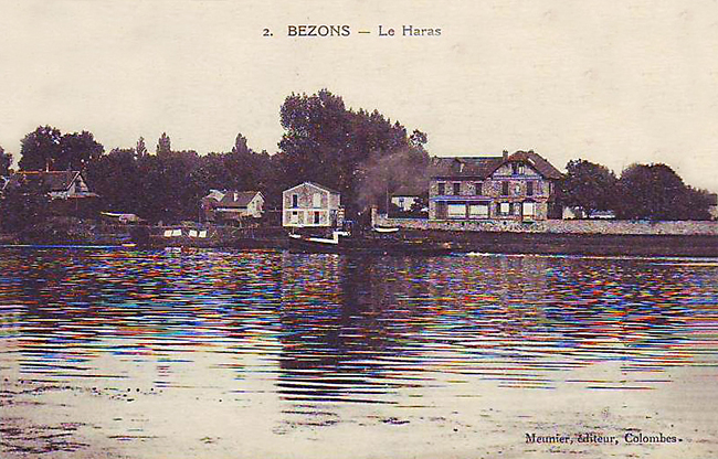 Le Haras  vue de la seine