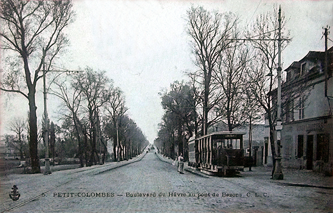 pont de Bezons Hôtel de la marine