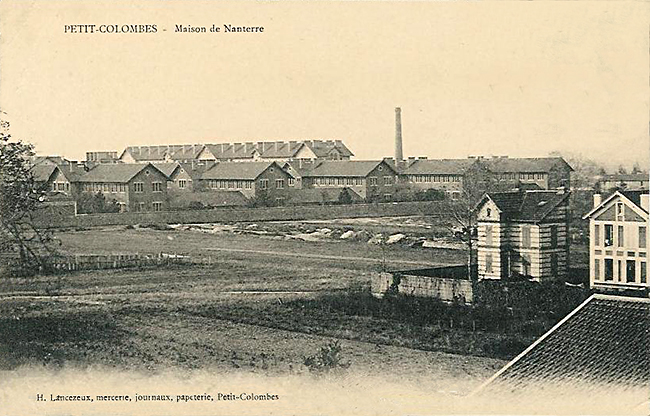 Maison de Nanterre et rue Pierre-Expert 1910