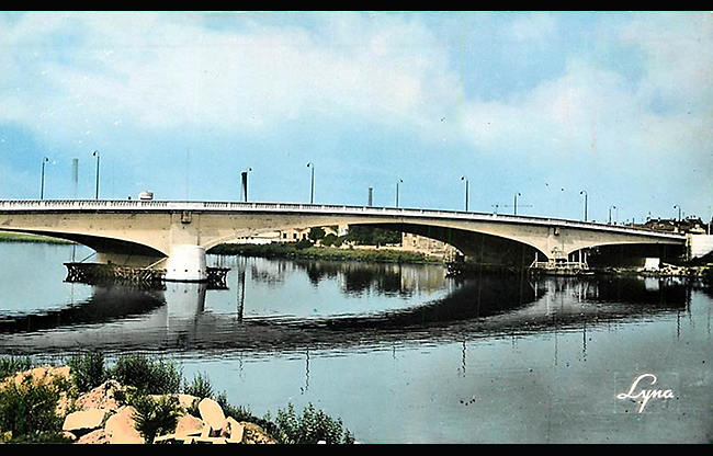 Le pont de Bezons 1960