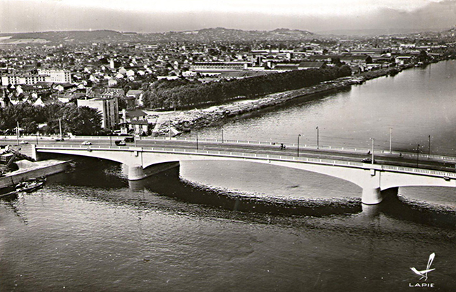 Le pont de Bezons 1960