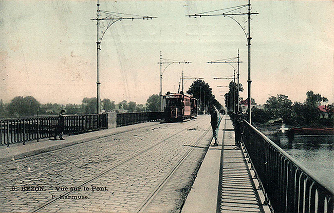 vue rue bellevue 1947