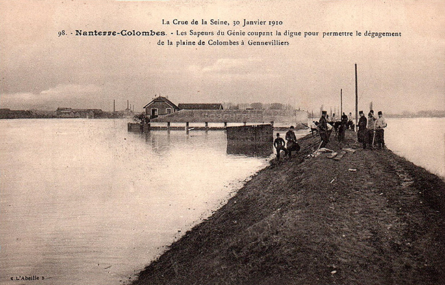 Colombes la porcherie on coupe la digue