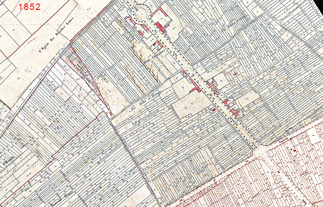 Quartier Marine évolution 1852
