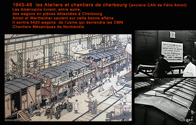 Ateliers  chantiers de Cherbourg les wagons