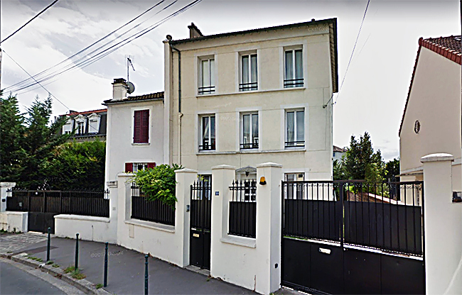 La maison ou vécu Théodule Ribot. 