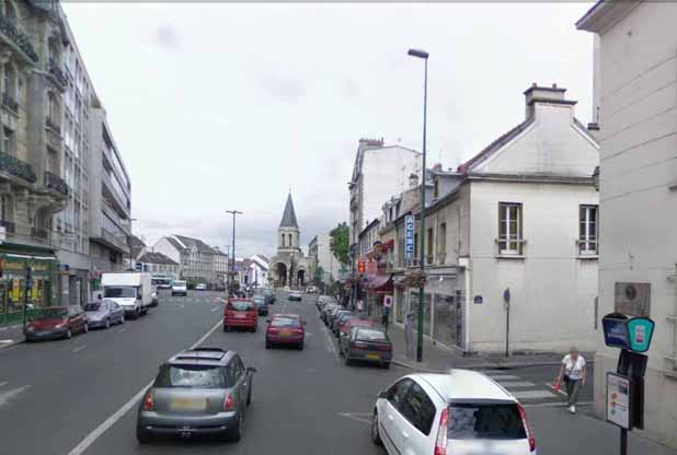Colombes place du Général Leclerc