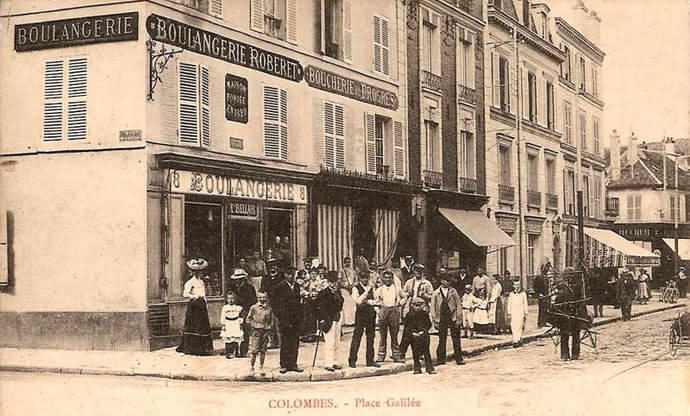 Colombes Place Galilée Boulangerie Robert