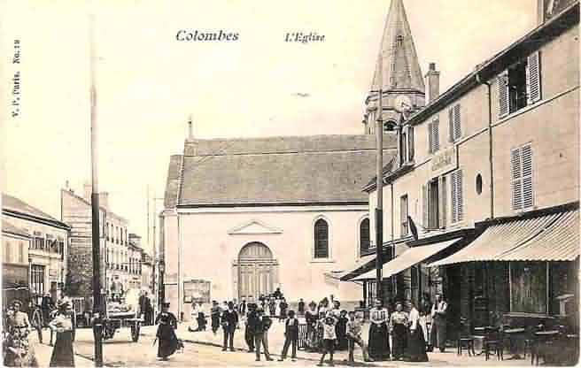 Colombes l'église