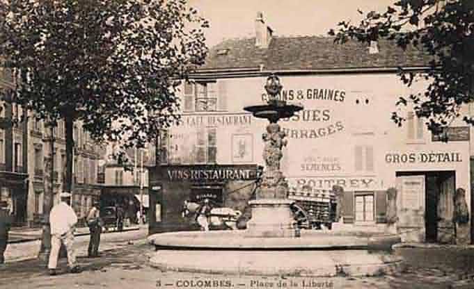 Colombes Place de la liberté