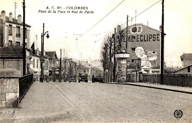 Colombes  pont de la puce