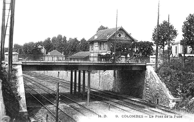 Colombes  Chalet du pont de la puce 