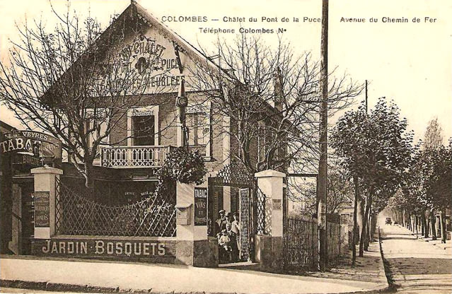 Colombes Chalet du Pont de la puce