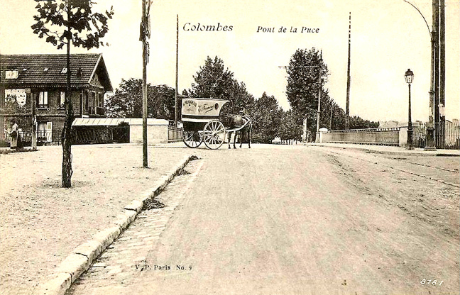 Colombes  pont de la puce 