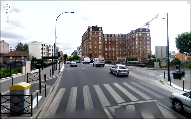 Colombes pont de la puce