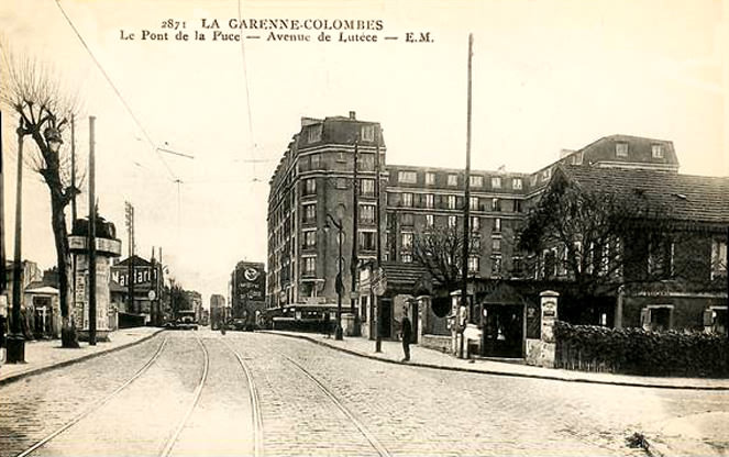 Colombes pont de la puce
