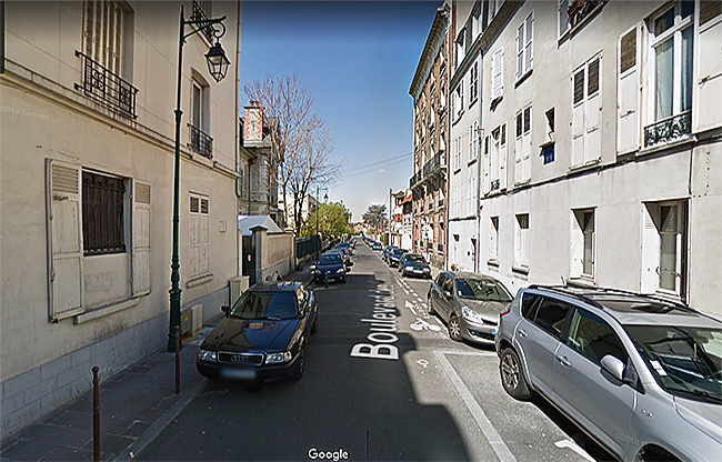 Colombes 2 Boulevard des oiseaux actuel.