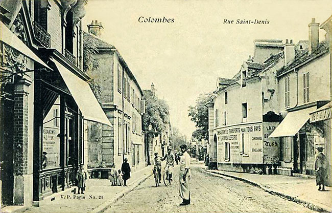 Colombes 30 de la rue Saint Denis 