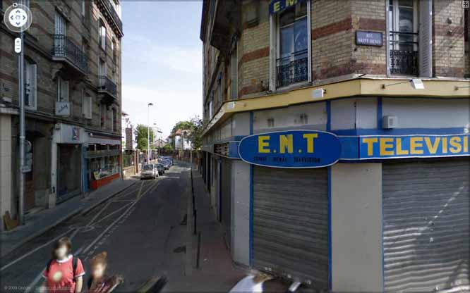 Colombes Rue Saint Lazare actuelle