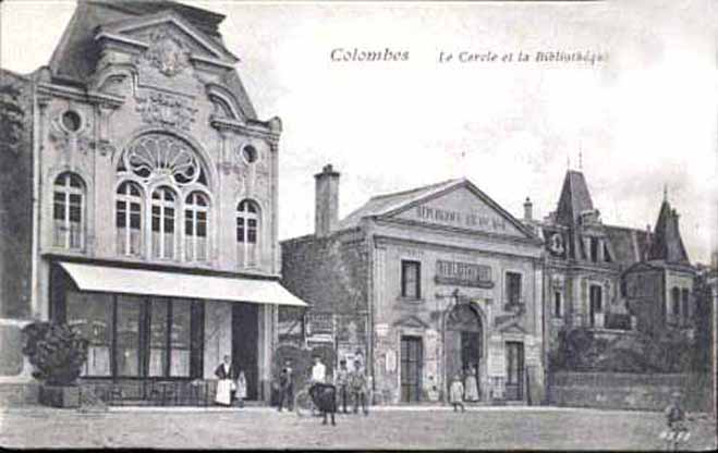 Colombes rue Julien Gallé ancienne rue de la bibliothèque