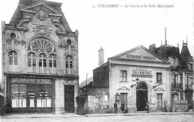 Colombes rue Julien Gallé ancienne rue de la bibliothèque