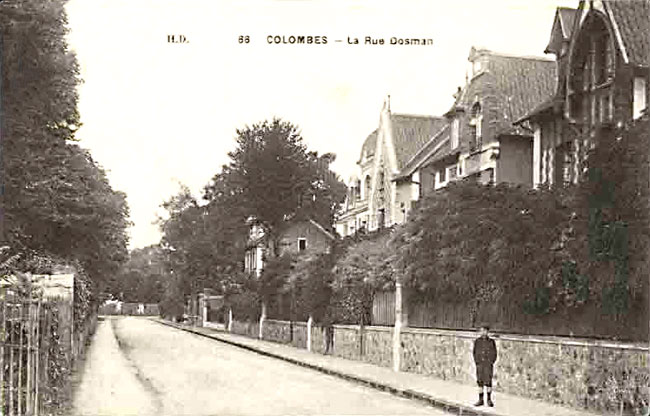 Colombes rue Bosman 