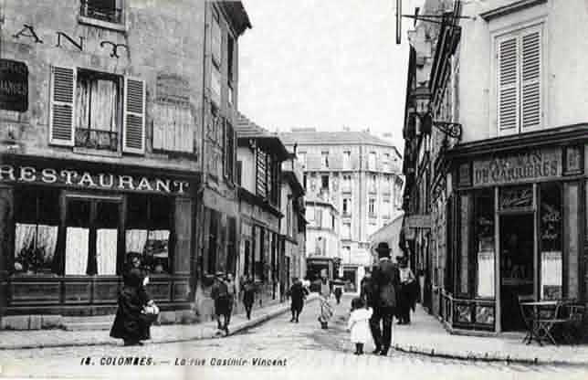 Colombes  rue Casimir Vincent