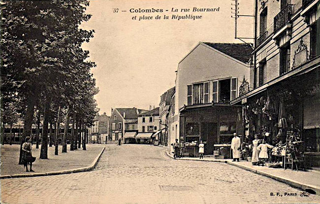 Croisement de la rue de l'orme