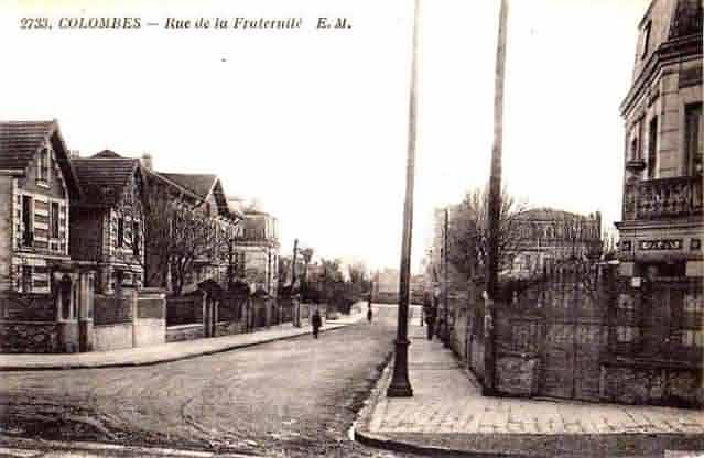 Colombes  rue de la fraternité