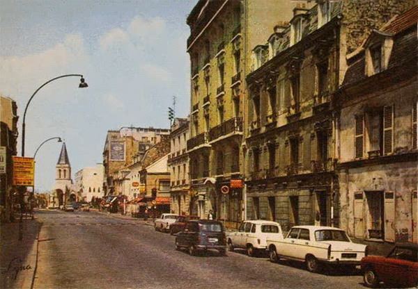 Colombes rue de Paris