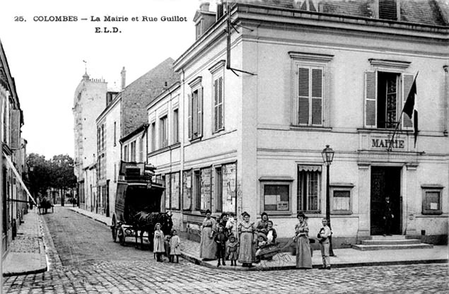 Colombes rue de Paris, rue guillot