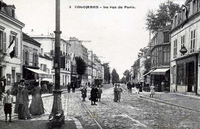 Colombes   Av H.Barbusse l'ancienne mairie