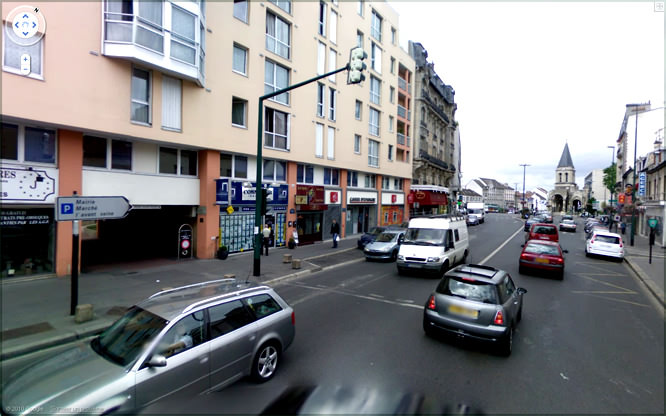 Colombes rue de Paris