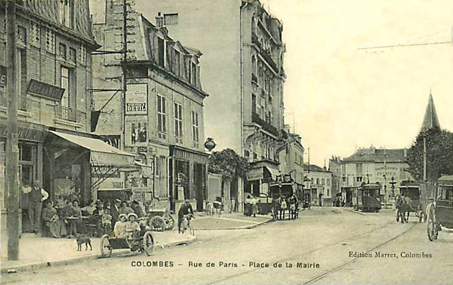 Colombes rue de Paris