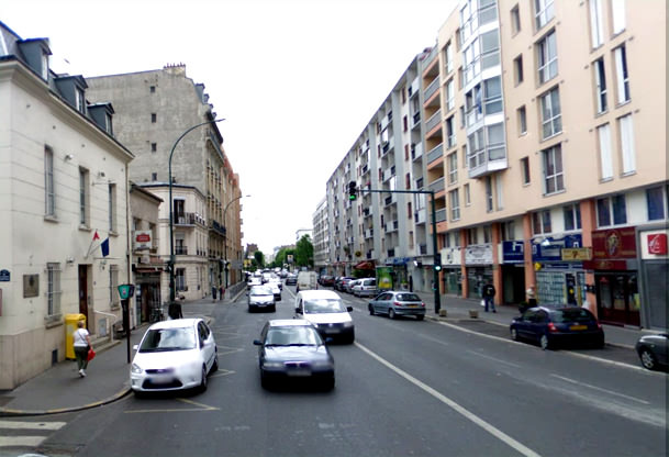 Colombes  Av H.Barbusse l'ancienne mairie